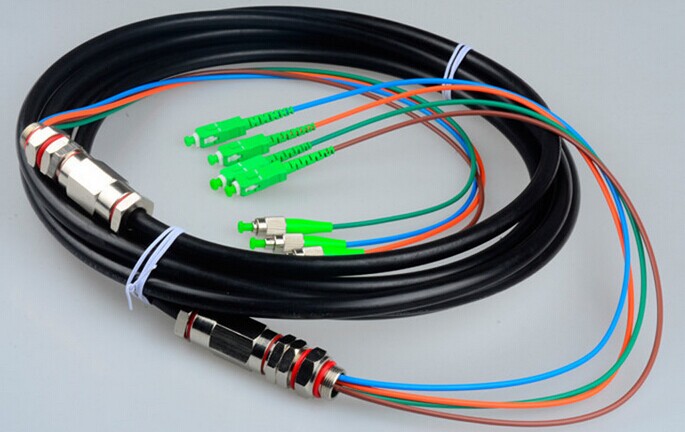 4芯 FC/APC-SC/APC-防水跳線